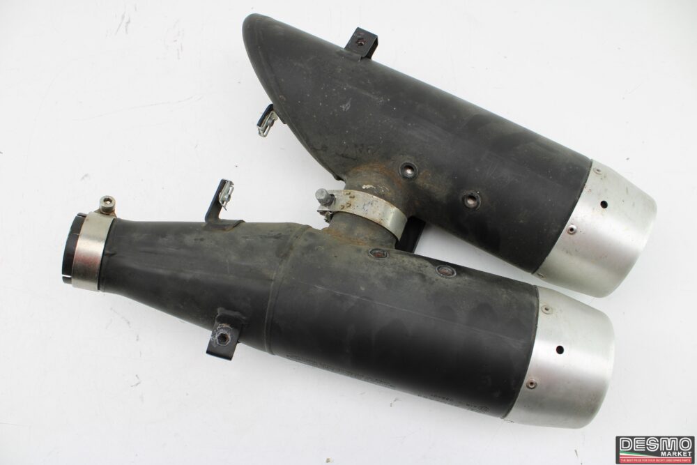 Silenziatori terminali di scarico originali Hypermotard 796 1100