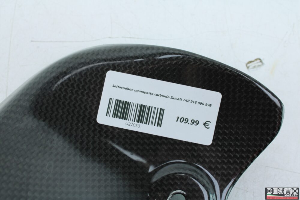 Sottocodone monoposto carbonio Ducati 748 916 996 998