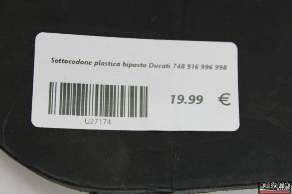 Sottocodone plastica biposto Ducati 748 916 996 998