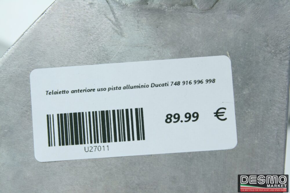 Telaietto anteriore uso pista alluminio Ducati 748 916 996 998