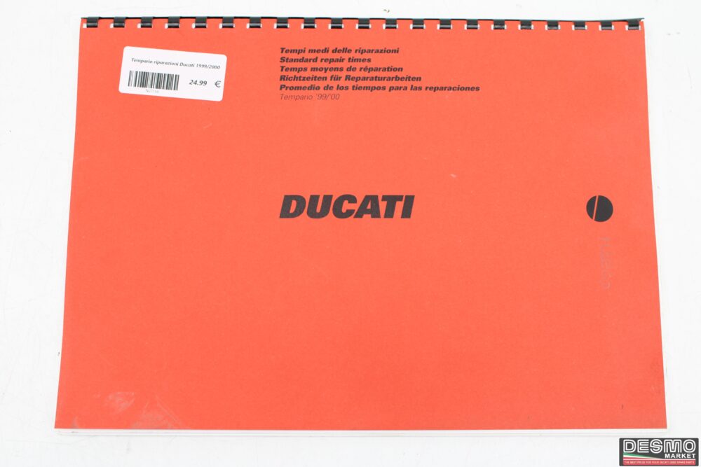 Tempario riparazioni Ducati 1999/2000