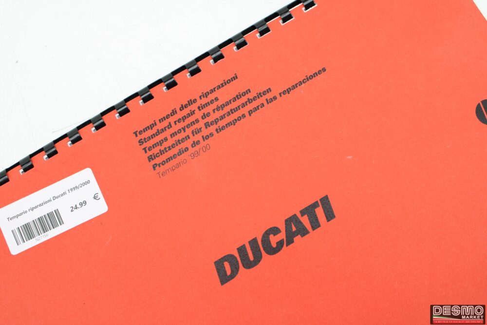 Tempario riparazioni Ducati 1999/2000