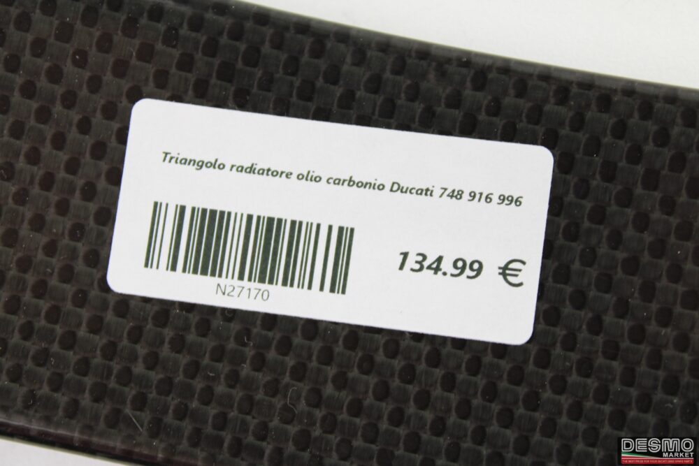 Triangolo radiatore olio carbonio Ducati 748 916 996