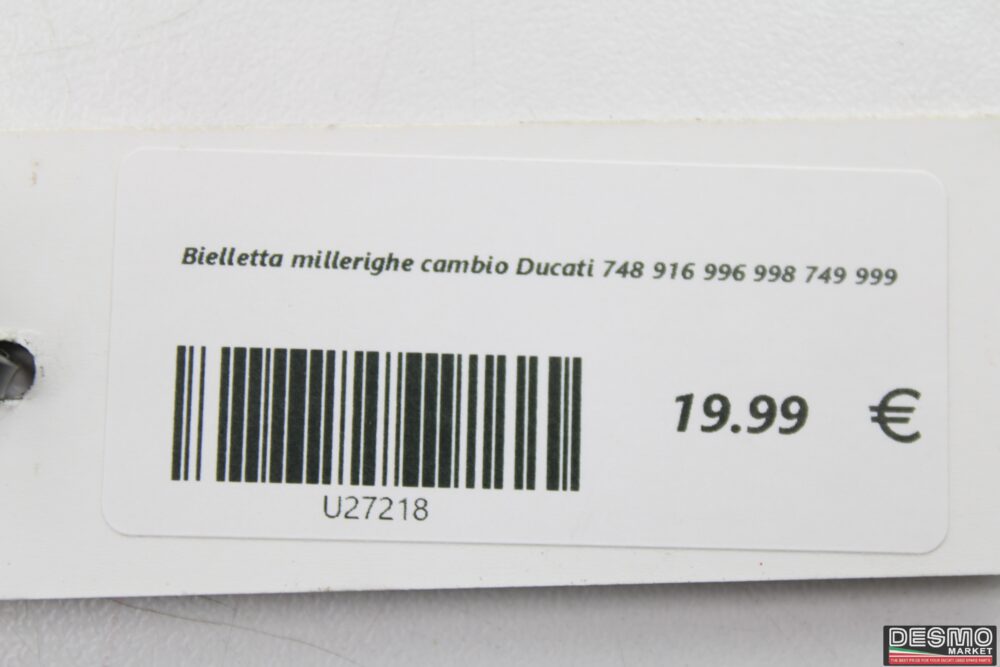 Bielletta millerighe cambio Ducati 748 916 996 998 749 999