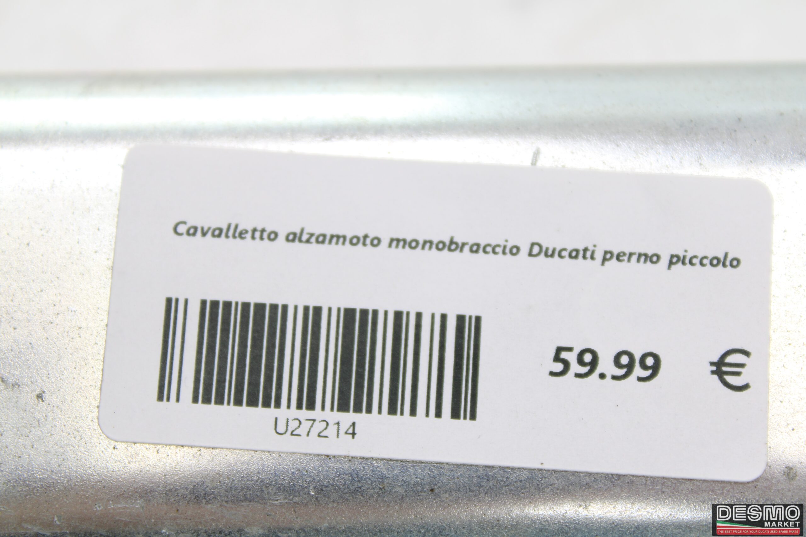 Puig 5988T Perni Cavalletto Moto - Arancione - Supporti In Alluminio Anodizzato Per Forcellone