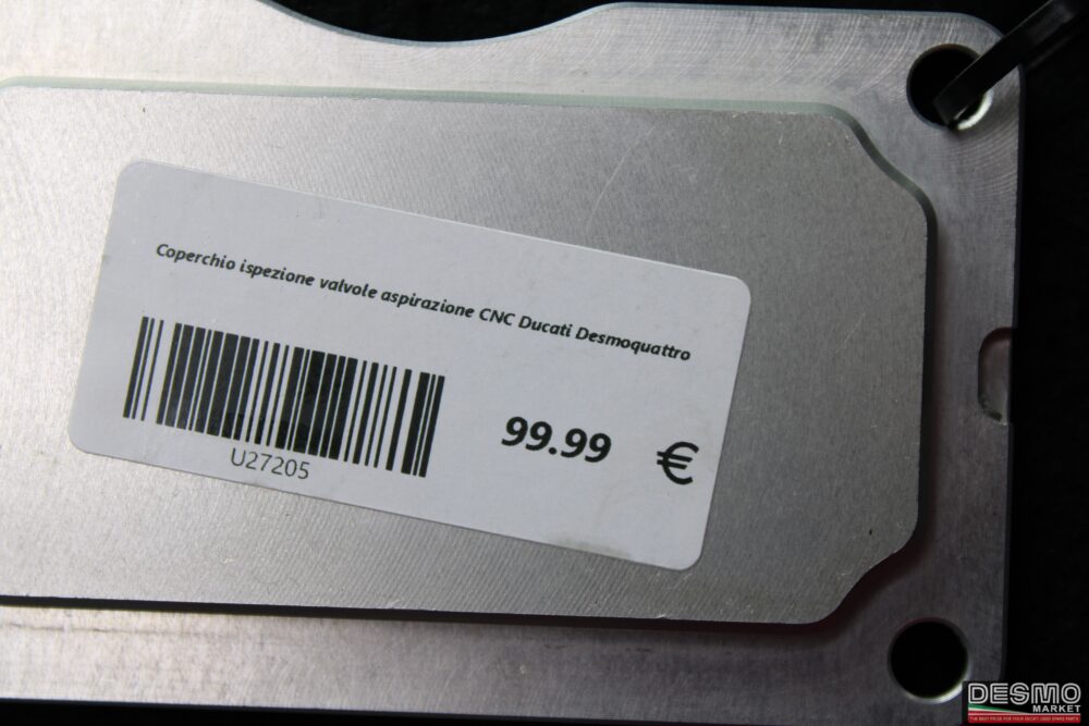 Coperchio ispezione valvole aspirazione CNC Ducati Desmoquattro
