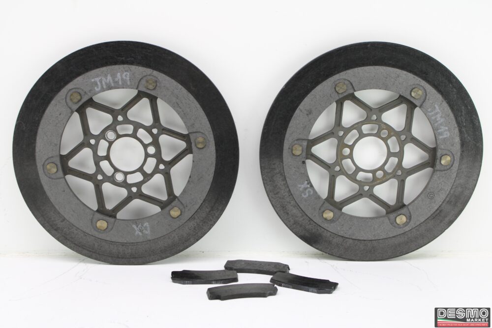 Coppia dischi freno Carbonio  Brembo ufficiali Ducati Moto GP