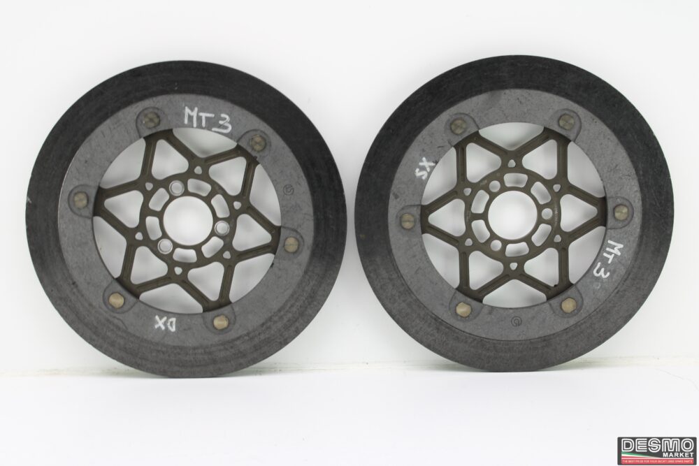 Coppia dischi freno Carbonio  Brembo ufficiali Ducati Moto GP