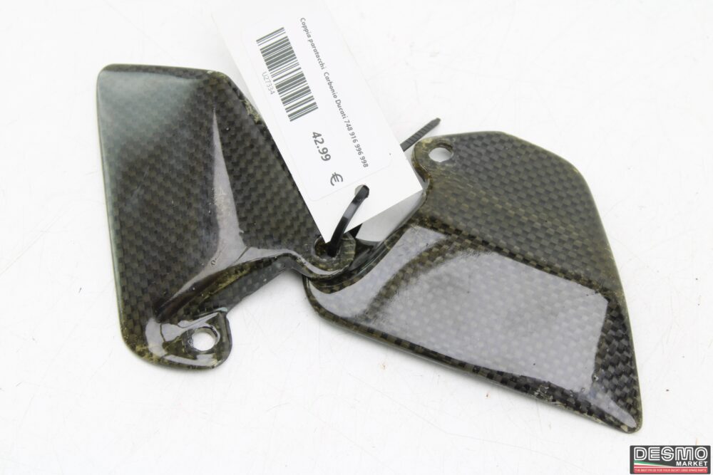 Coppia paratacchi  Carbonio Ducati 748 916 996 998