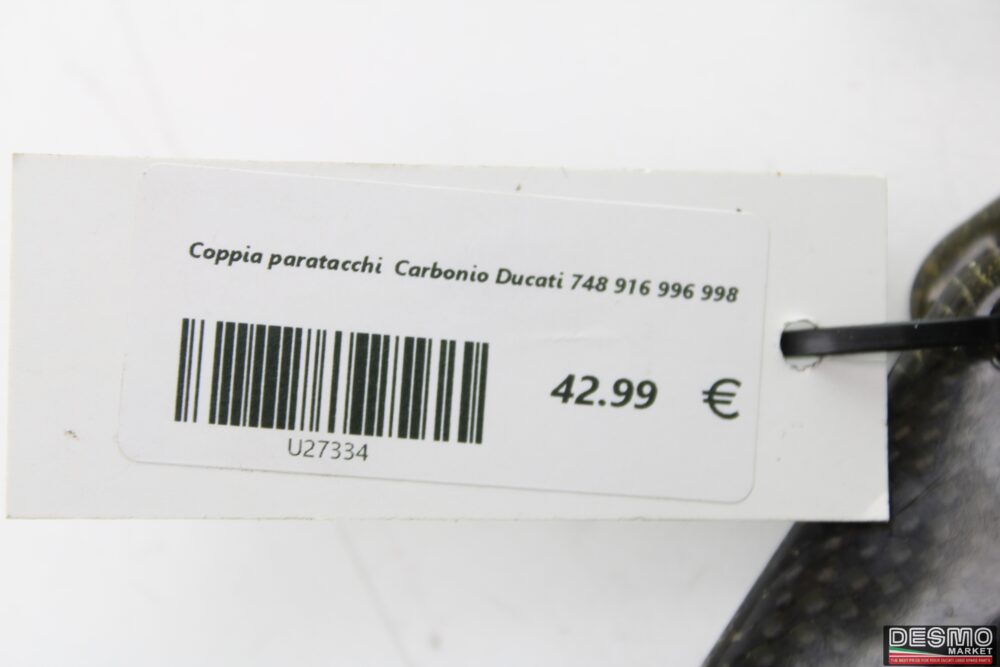 Coppia paratacchi  Carbonio Ducati 748 916 996 998