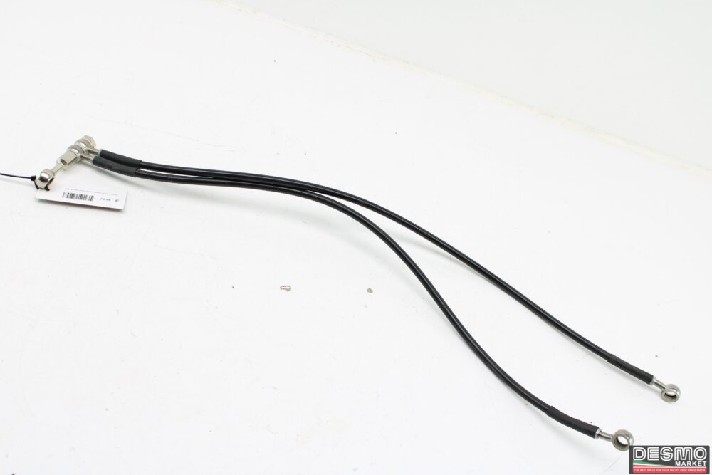 Coppia tubi freno anteriore per pinza radiale Ducati 748 916 996 998