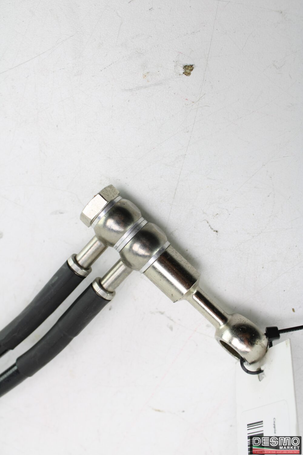 Coppia tubi freno anteriore per pinza radiale Ducati 748 916 996 998