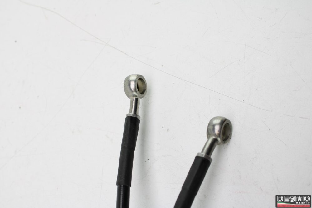 Coppia tubi freno anteriore per pinza radiale Ducati 748 916 996 998