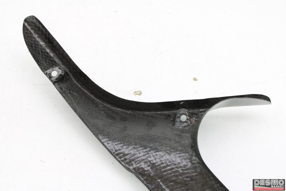 Cover condotto aria sinistro carbonio Ducati 848 1098 1198 Ms production