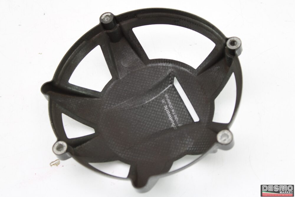 Ducati carbon clutch cover with dry clutch - Image 2