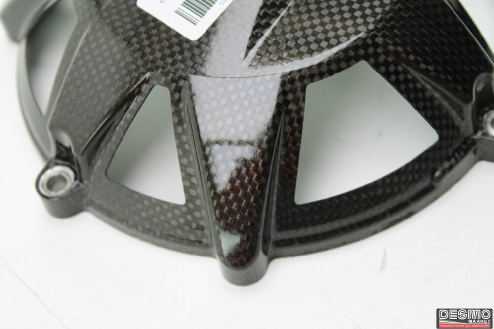 Ducati carbon clutch cover with dry clutch - Image 3
