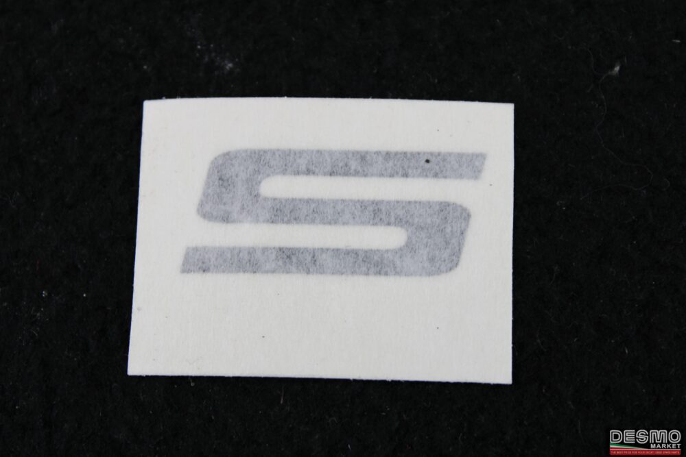 Emblema adesivo S Ducati 848 1098 1198