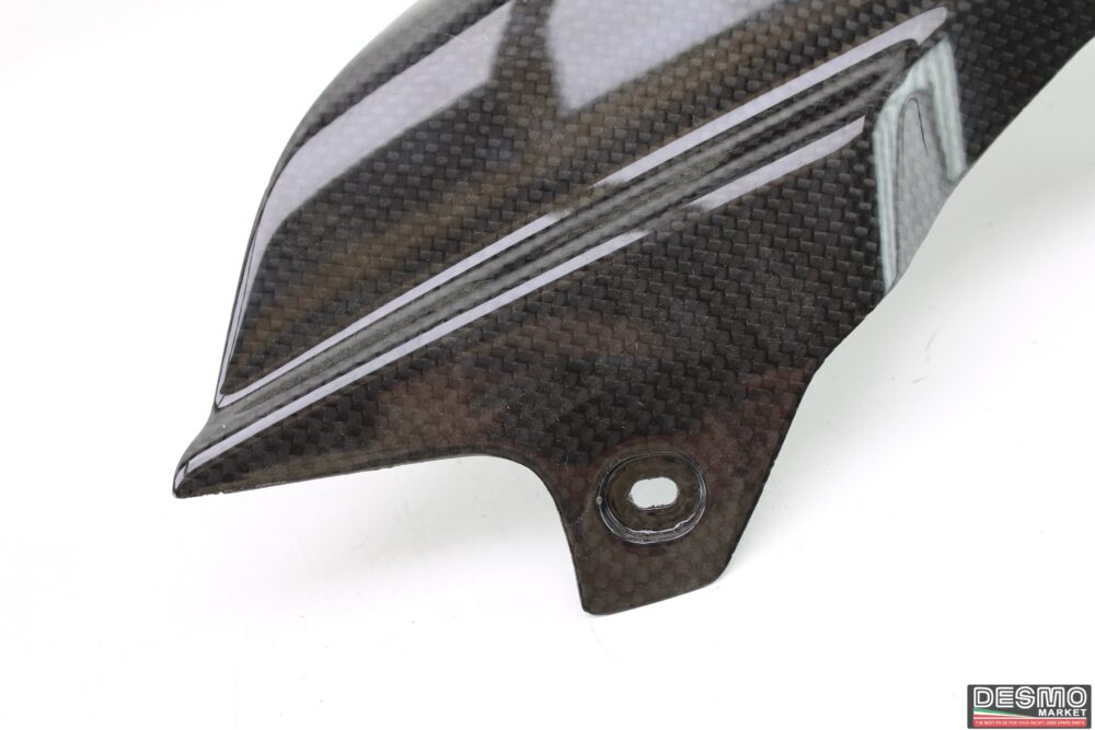 Fianchetto sottosella carbonio Destro Ducati Hypermotard 796 1100