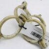 Kit 4 fascette parafango anteriore bianche ducati 748 916 996 998