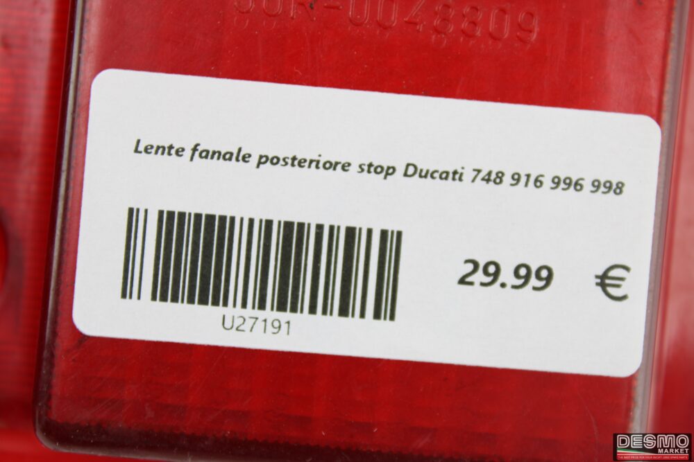Lente fanale posteriore stop Ducati 748 916 996 998