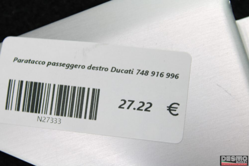 Paratacco passeggero destro Ducati 748 916 996