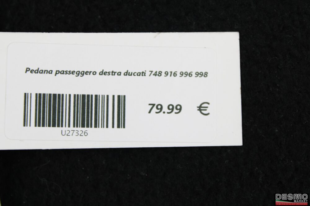 Pedana passeggero destra ducati 748 916 996 998