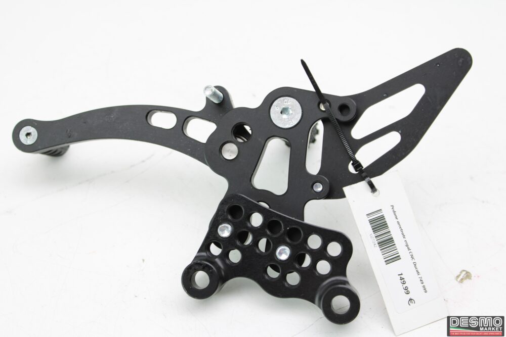 Pedane arretrate ergal CNC Ducati 749 999