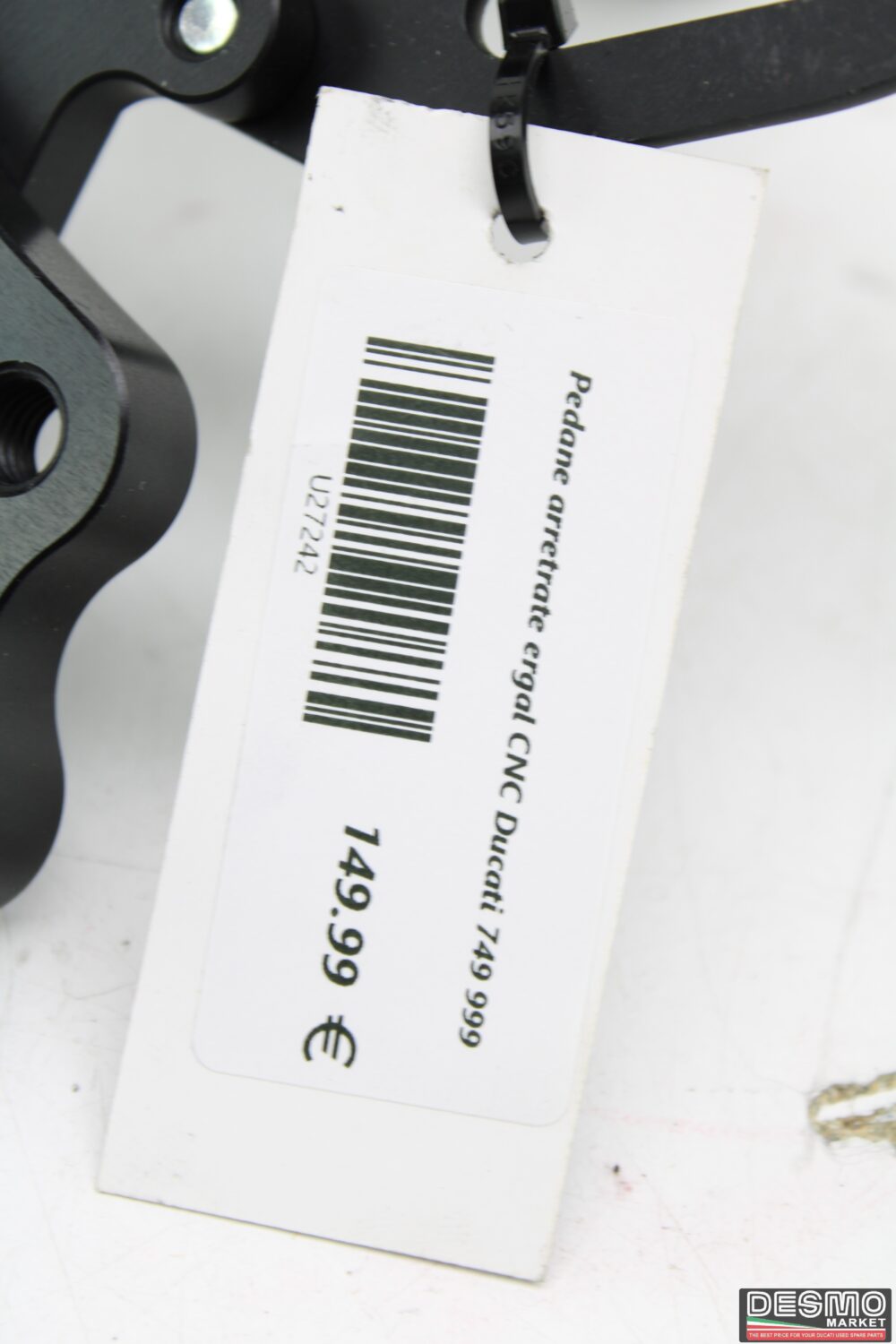 Pedane arretrate ergal CNC Ducati 749 999
