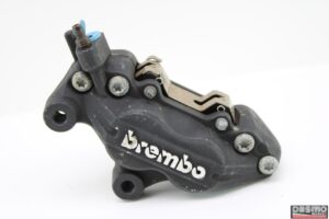 Pinza freno anteriore sinistra Brembo nera 65mm