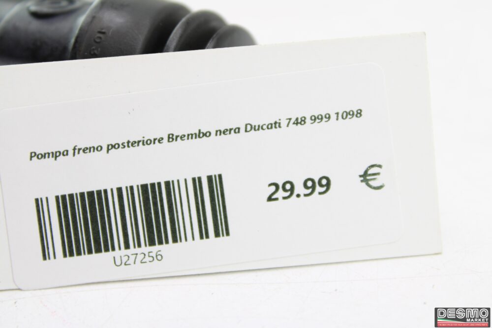 Pompa freno posteriore Brembo nera Ducati 748 999 1098