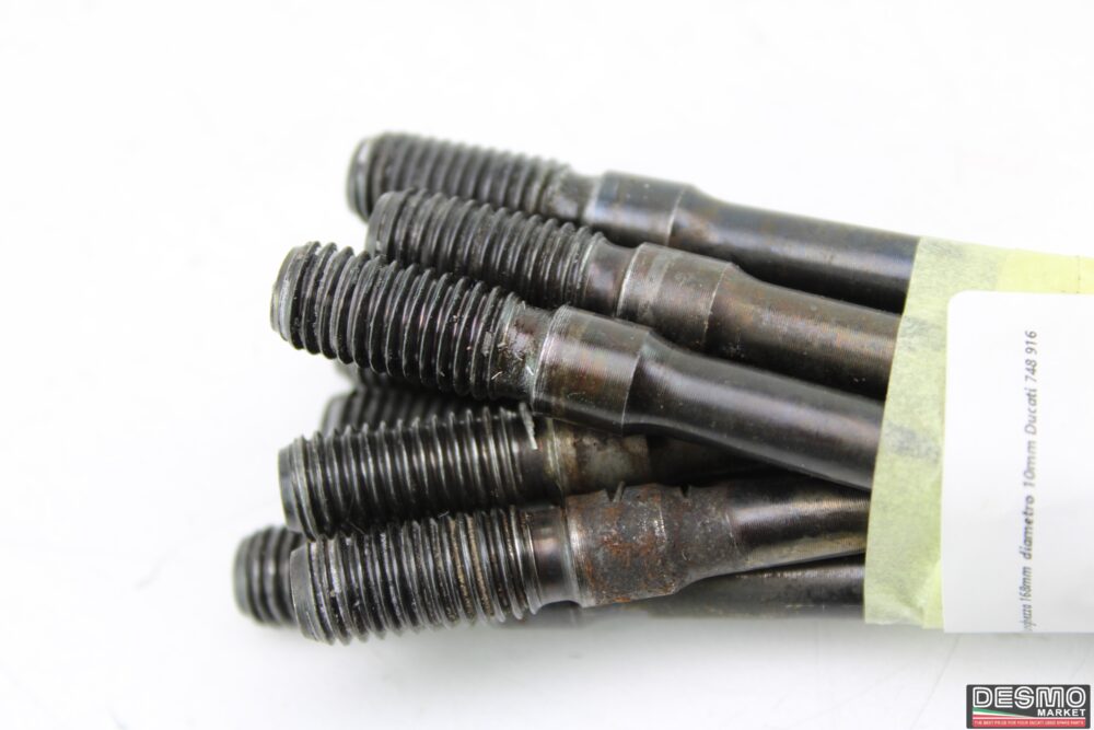 Prigionieri motore lunghezza 168mm  diametro 10mm Ducati 748 916