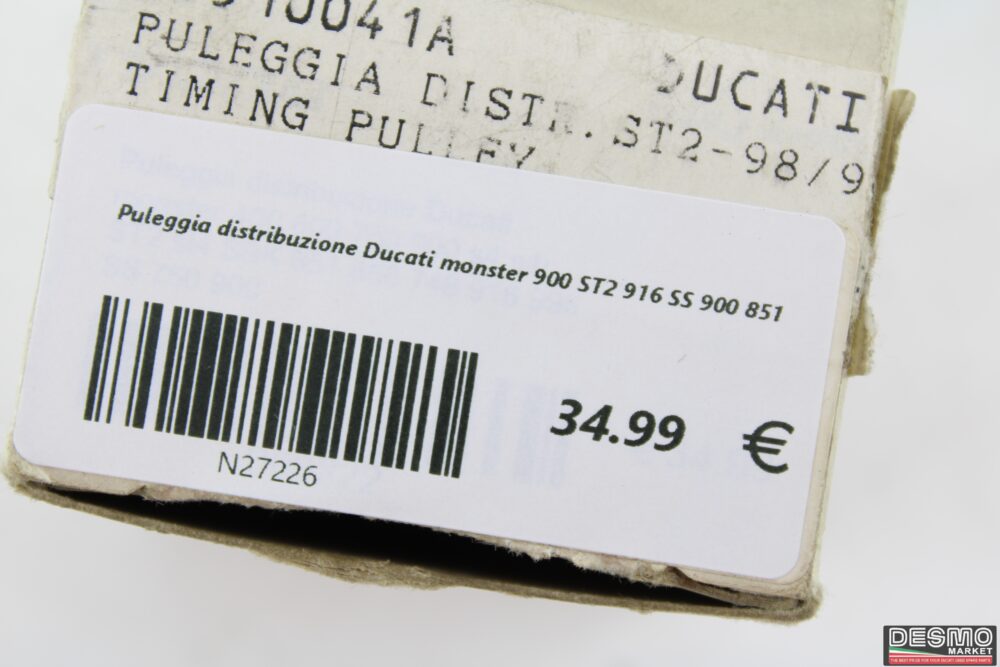 Puleggia distribuzione Ducati monster 900 ST2 916 SS 900 851