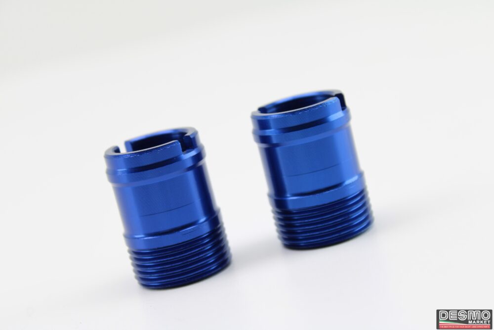 Raccordi tubi acqua ergal blu Ducati 748 916 996 998