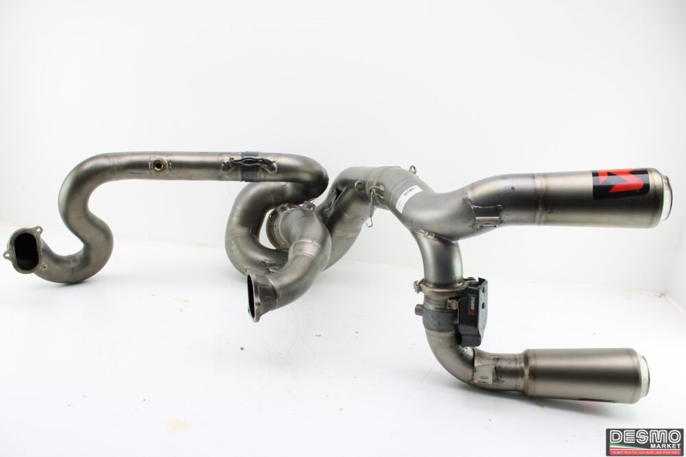 Scarico completo racing SBK Titanio Akrapovic Ducati Panigale 1119 1299