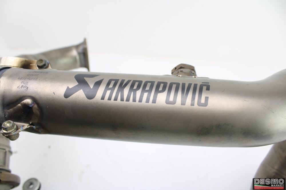 Scarico completo racing SBK Titanio Akrapovic Ducati Panigale 1119 1299