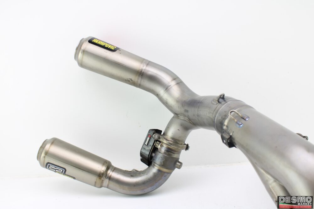 Scarico completo racing SBK Titanio Akrapovic Ducati Panigale 1119 1299