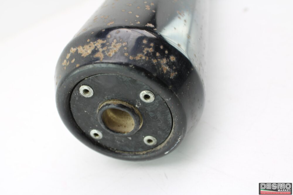 Silenziatore terminale scarico destro nero Silentium Cagiva Alazzurra