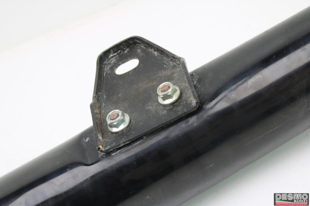 Silenziatore terminale scarico destro nero Silentium Cagiva Alazzurra