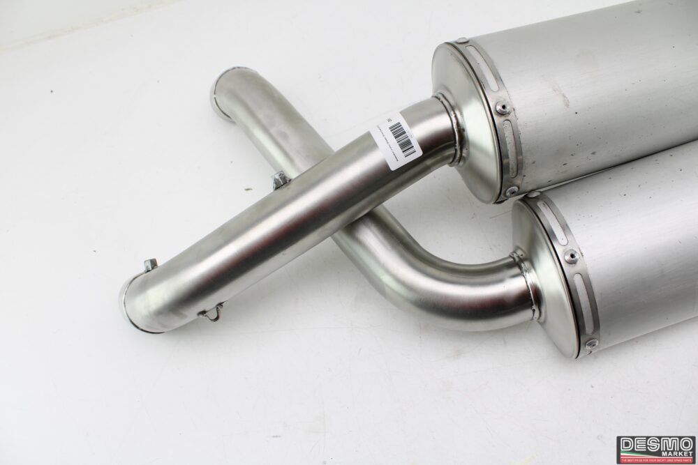 silenziatori scarico Silmotor  50 mm Ducati sbk 748 916 996 998