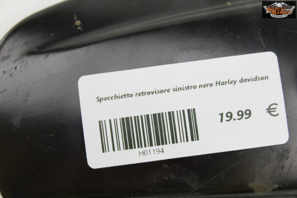 Specchietto retrovisore sinistro nero Harley davidson
