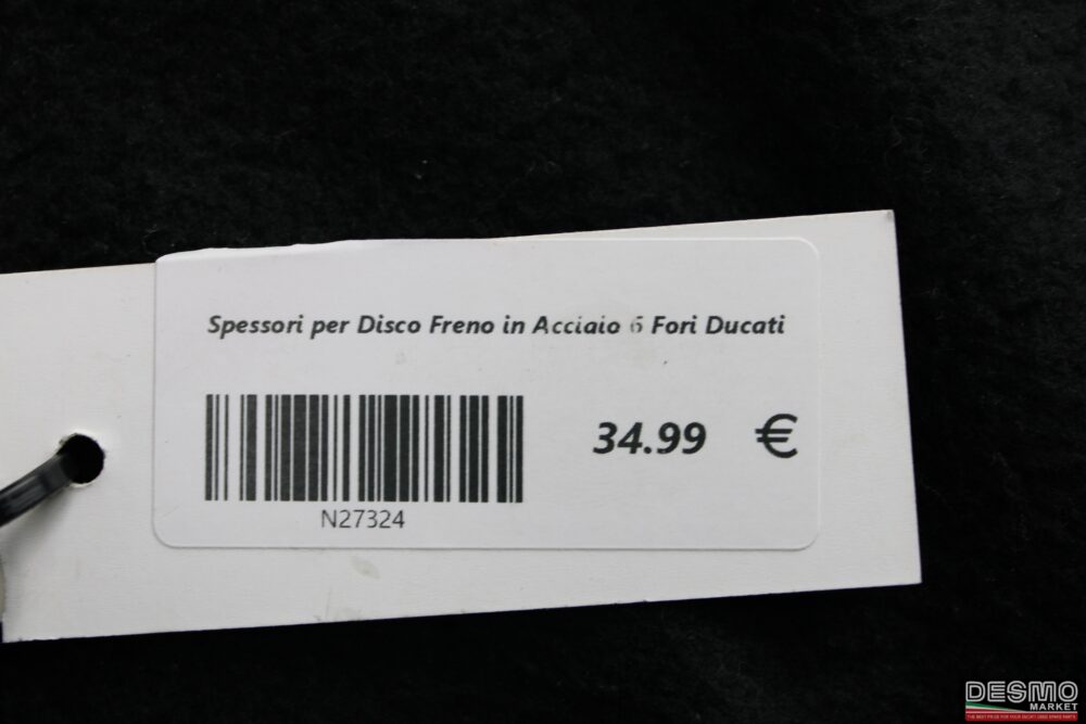 Spessori per Disco Freno in Acciaio 6 Fori Ducati