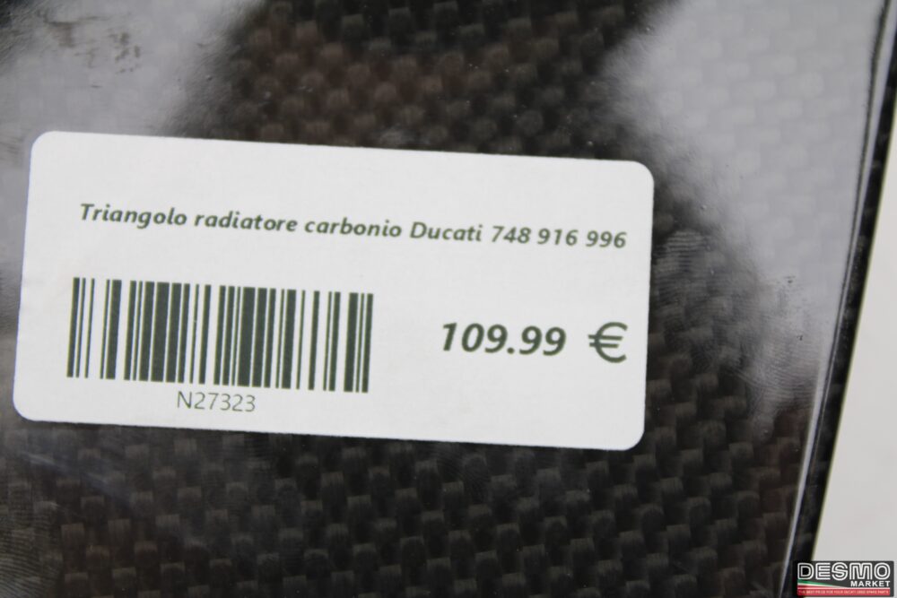 Triangolo radiatore carbonio Ducati 748 916 996