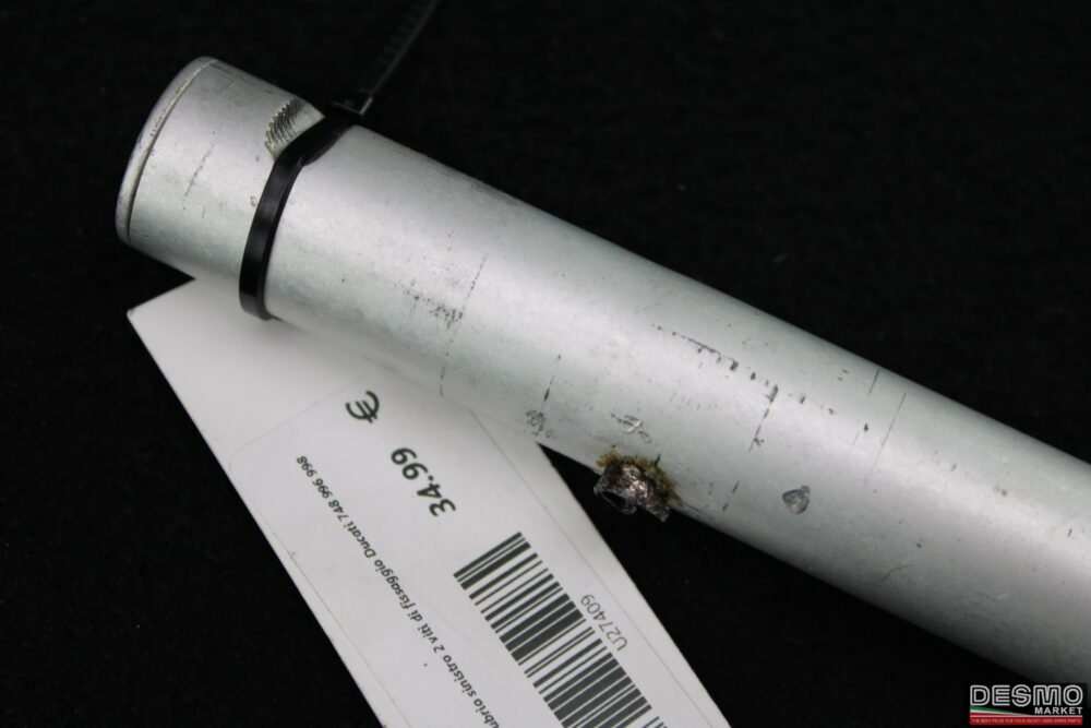 Tubo semimanubrio sinistro 2 viti di fissaggio Ducati 748 996 998