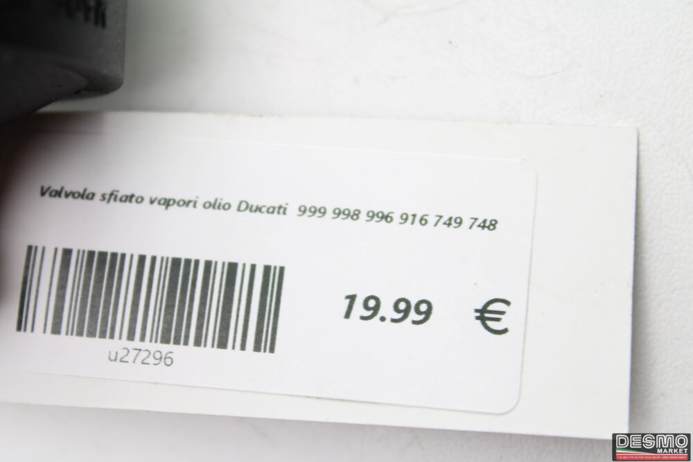 Valvola sfiato vapori olio Ducati  999 998 996 916 749 748