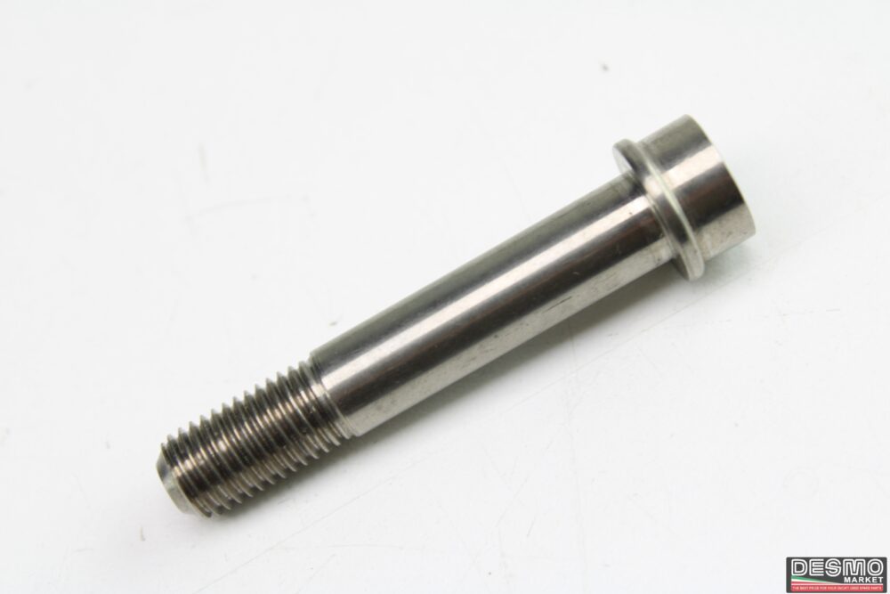 Vite bulloni titanio NCR testa esagono flangiata TEIF M10x55 passo 1,25