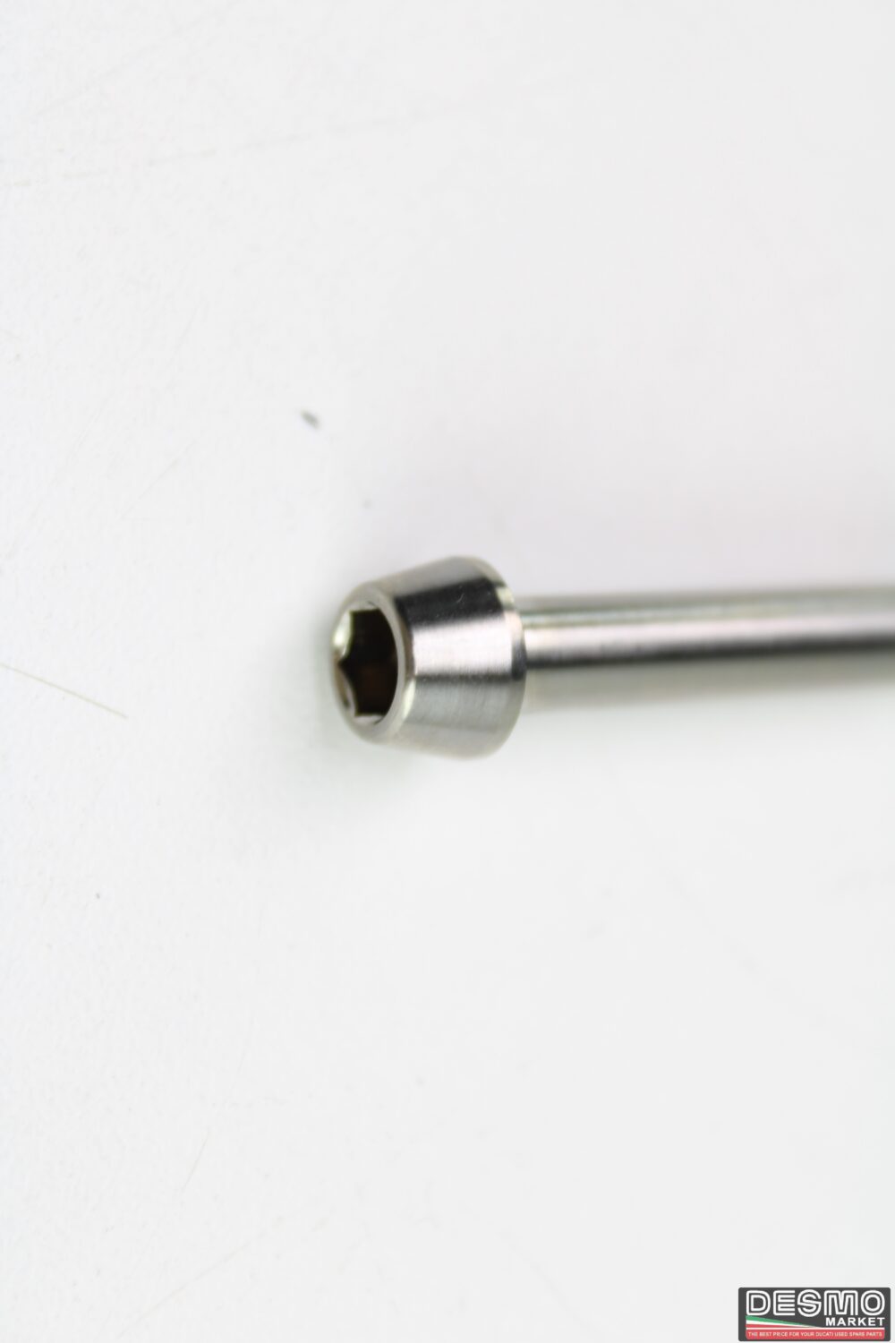 Vite titanio NCR testa conica esagono incassato M6x55 Passo 1