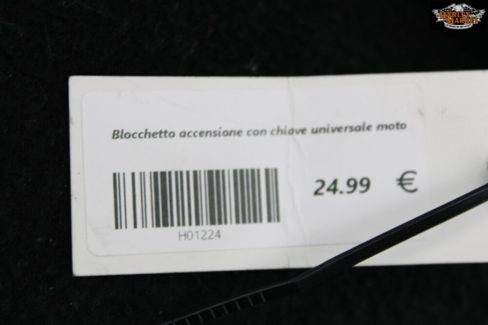Blocchetto accensione con chiave universale moto