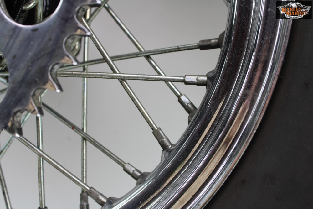 Cerchio posteriore 16×3 cromato Harley davidson
