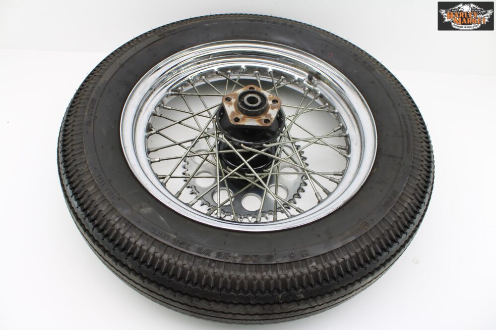 Cerchio posteriore 16×3 cromato Harley davidson