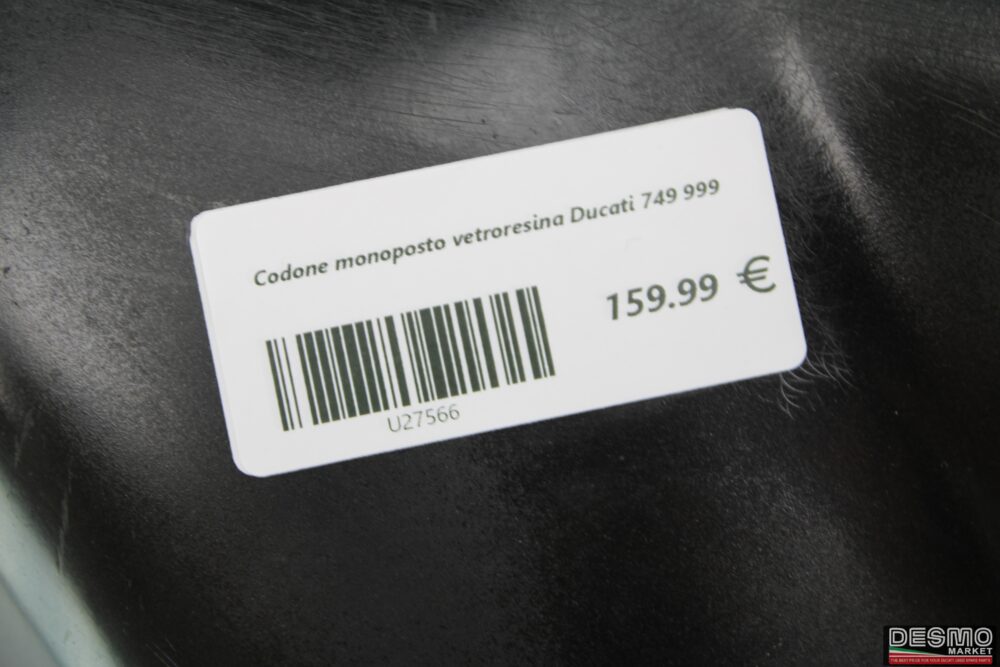 Codone monoposto vetroresina Ducati 749 999